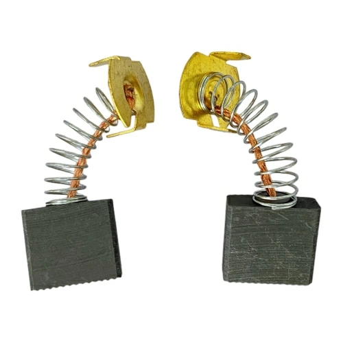 Щетки электродвигателя дрели 7х18х16 с пружиной и клеммой