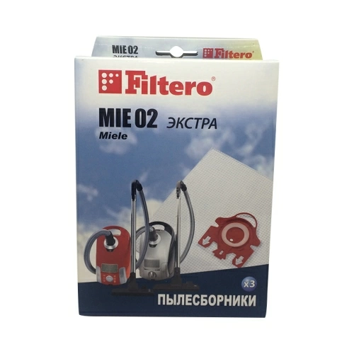Мешок, пылесборник Filtero MIE 02 ЭКСТРА (3 шт.) для Miele