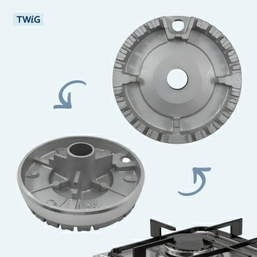 Рассекатель пламени (средний) для газовой плиты 69 мм